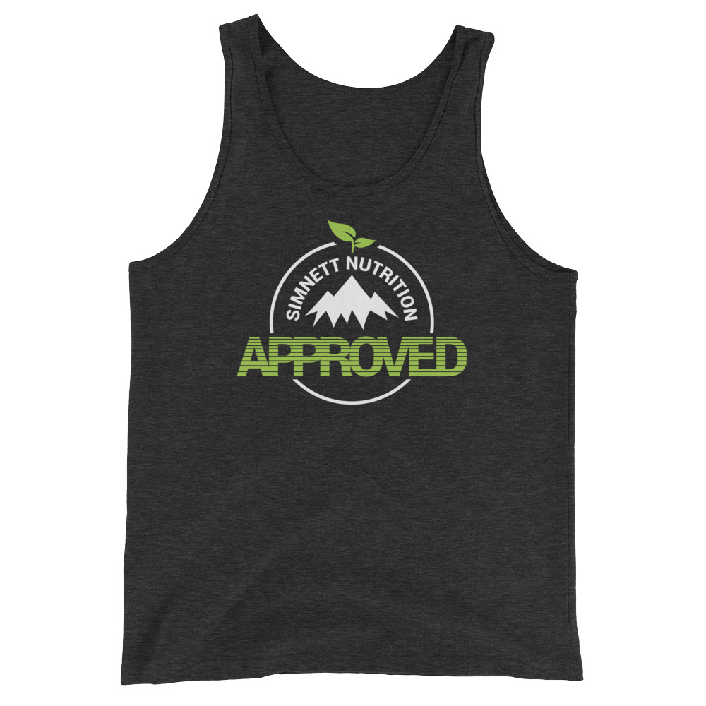 SN Approved Unisex Tank Top – Retro - SIMNETT NUTRITION